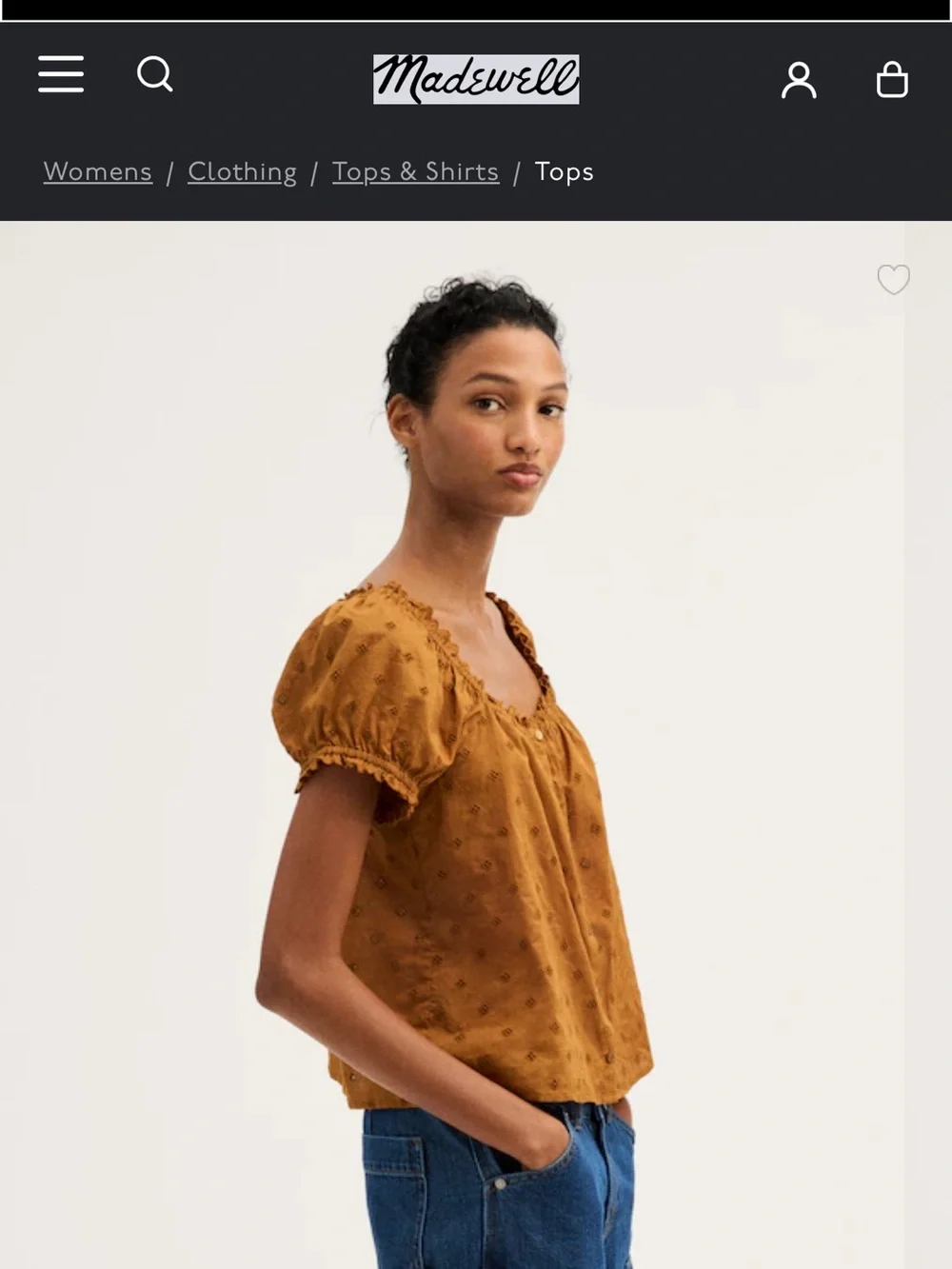 Madewell lightweight square